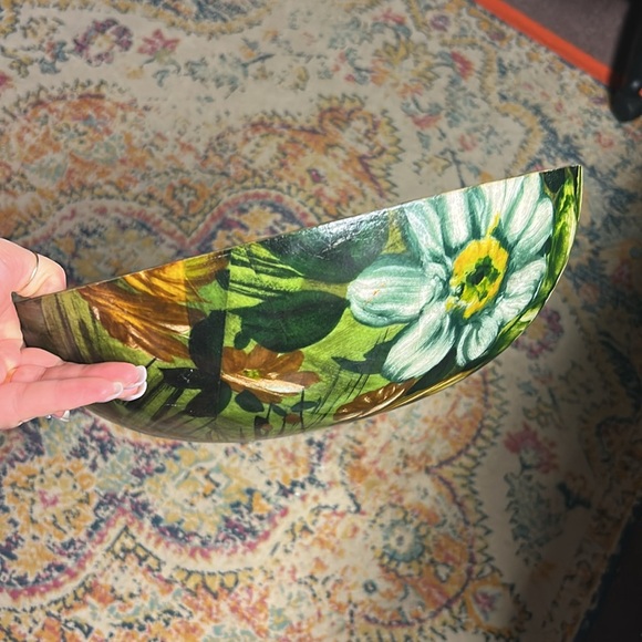 Other - 1950s Fiberglass and Fabric Serving Bowl-Mid Century Modern